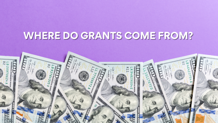 Where Do Grants Come From? There's more than Government Grants.